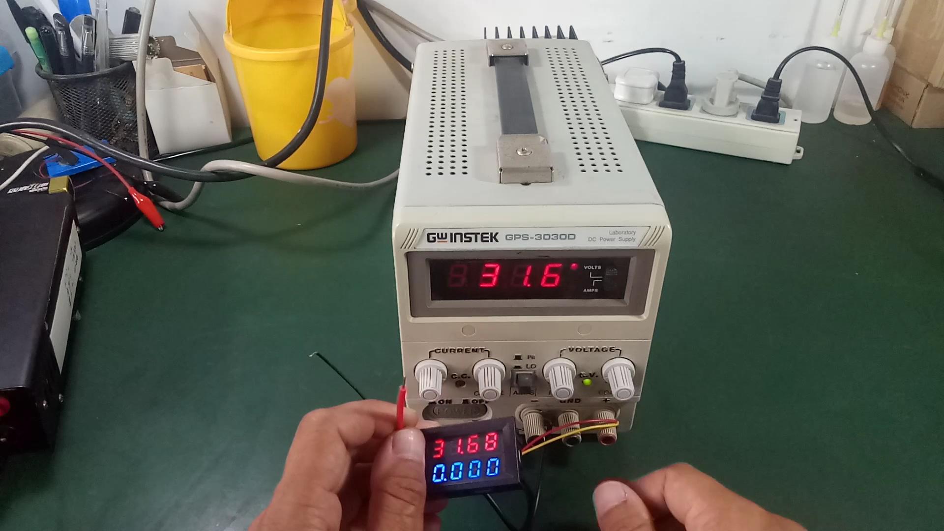 固纬GPS3030D可调电源,加装电压电流二合一双数显表头