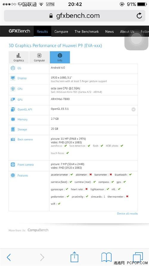 华为P9配置全曝光 将于4月6日正式发布