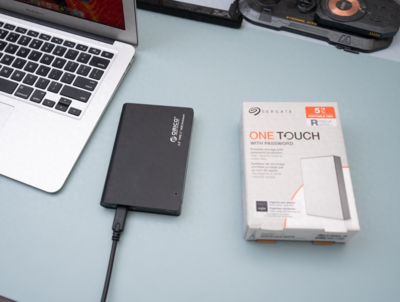 狗东买了块5TB移动硬盘，每GB不到一毛五，真香！