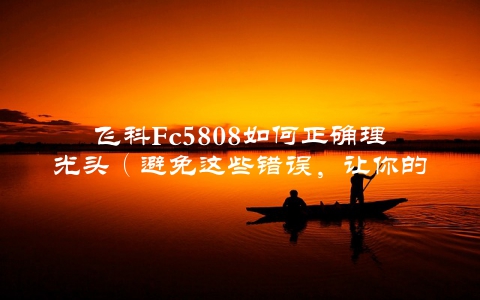 飞科Fc5808如何正确理光头（避免这些错误，让你的理发更加顺畅）