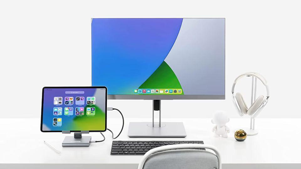 Plugable推出8合1 USB-C扩展坞，可充当iPhone/iPad支架