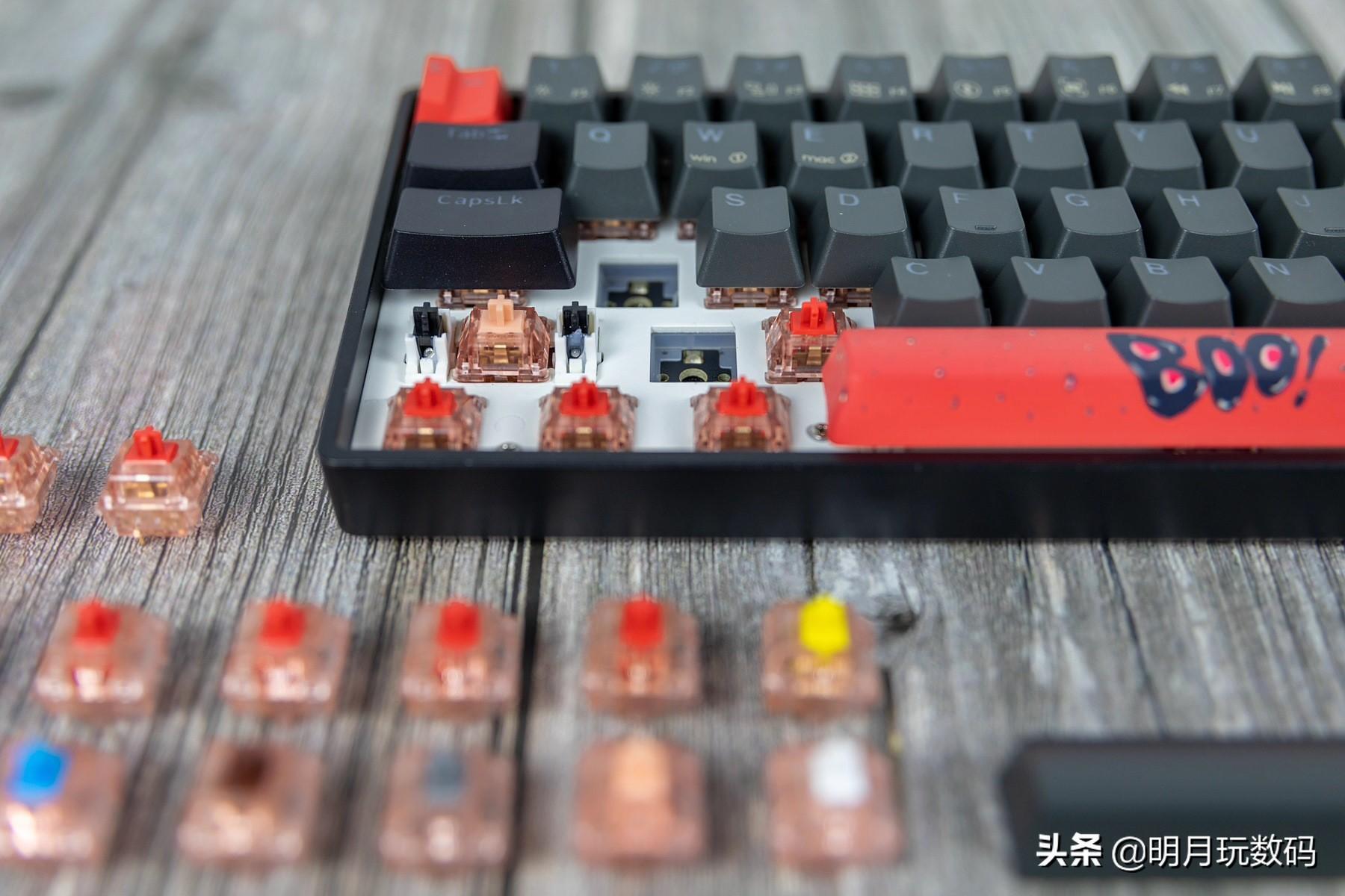 机械键盘也能玩静音，小呆虫Lite Gasket 轻弹版拆解