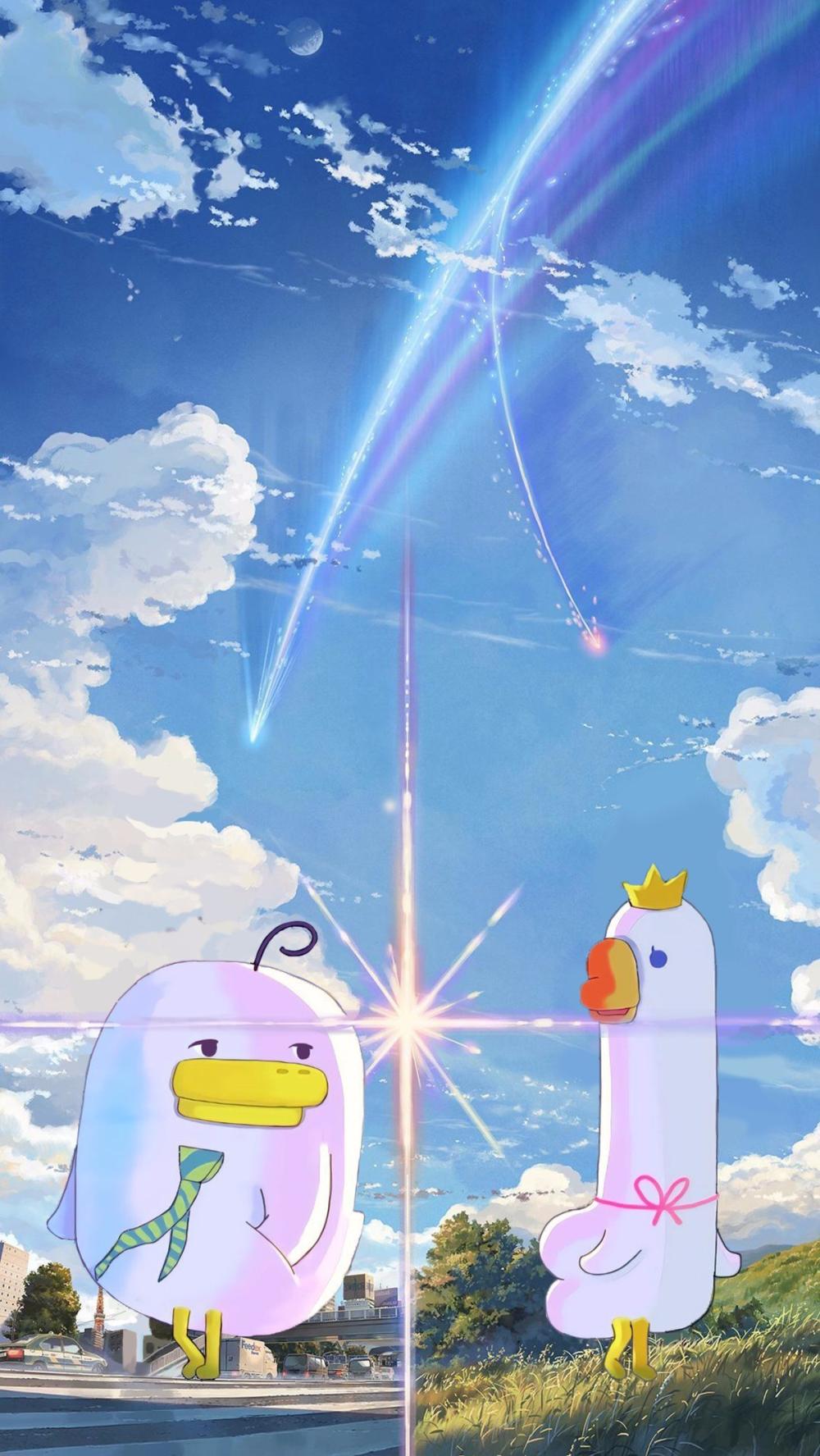 <你的名字>超美壁纸头像,还有动态小清新!