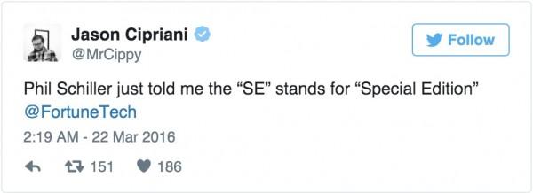 你知道iPhone SE的“SE”究竟是什么意思吗？苹果告诉你答案