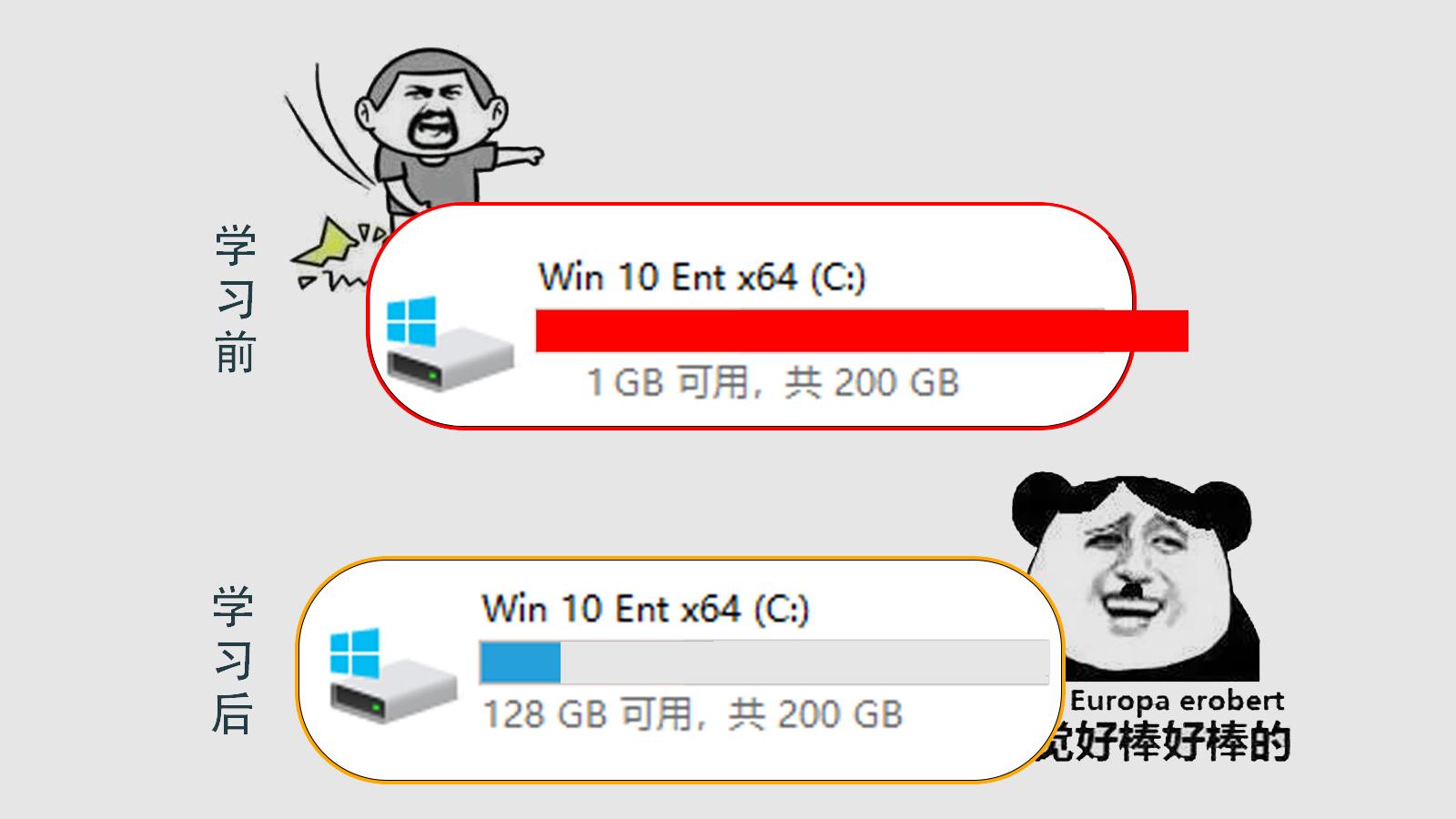拒绝C盘焦虑，自用保姆级C盘清理教程