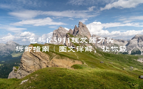 飞科fc5911理发器刀头拆卸指南（图文详解，让你轻松DIY）