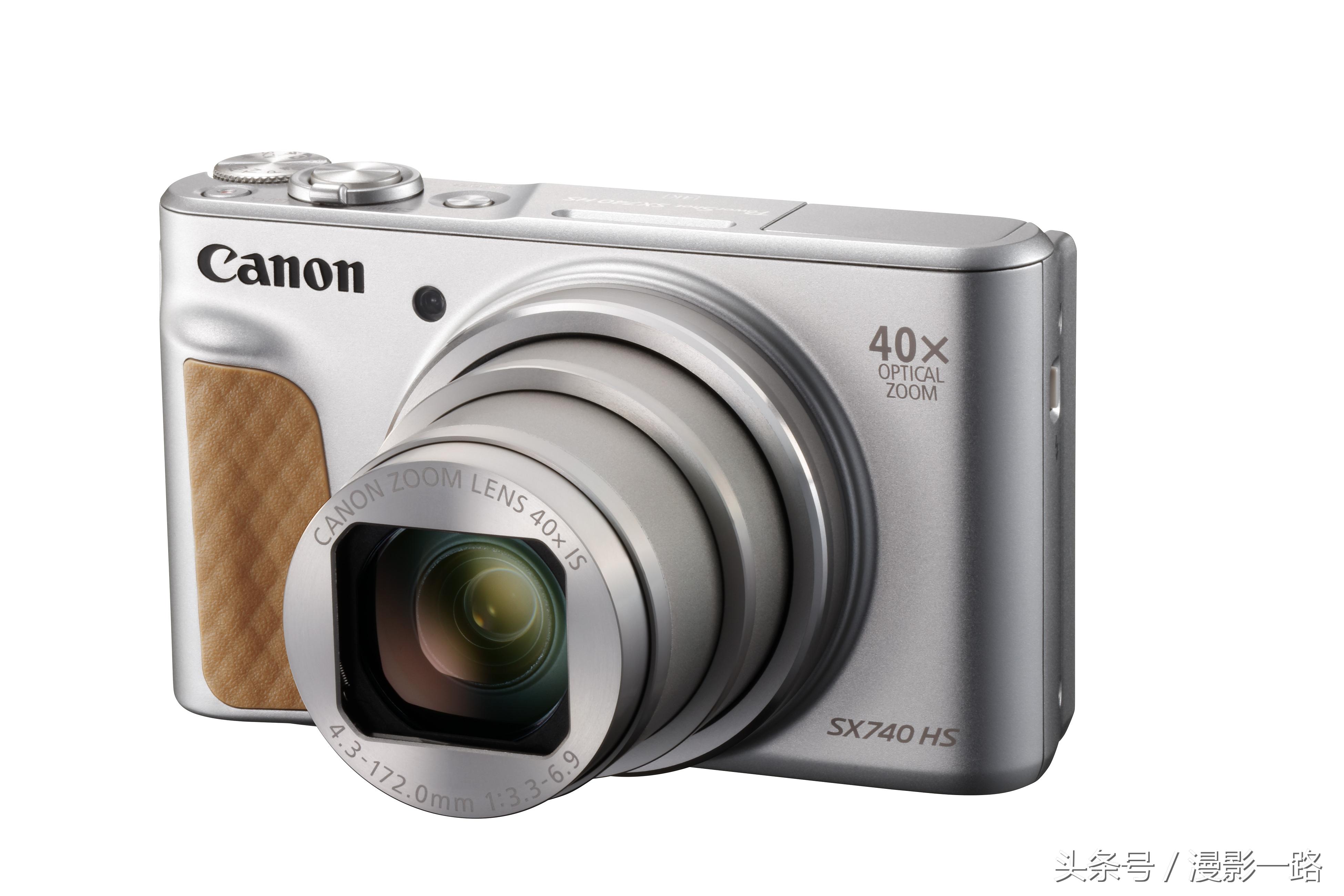 佳能PowerShot SX740 HS，小机身40倍光学变焦的4K相机