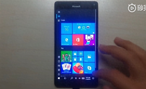 Lumia 950XL刷入完整Windows 10：运行流畅 只差WiFi驱动