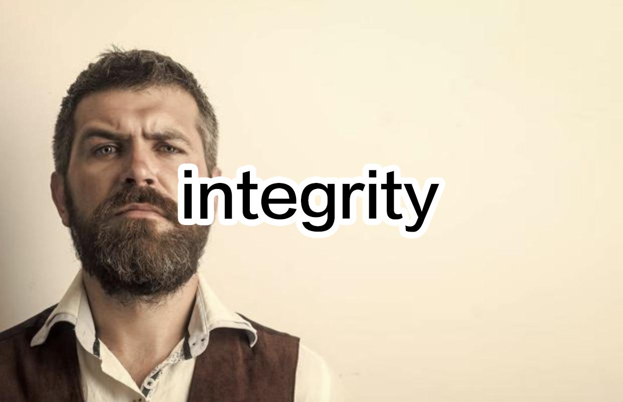 随时随地记单词,今日学习:integrity