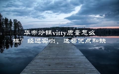 华帝炒锅vitty质量怎么样？经过实测，这些优点和缺点你都需要知道