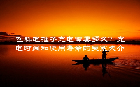 飞科电推子充电需要多久？充电时间和使用寿命的关系大介绍