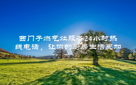 西门子燃气灶服务24小时热线电话，让你的厨房生活更加安心畅享