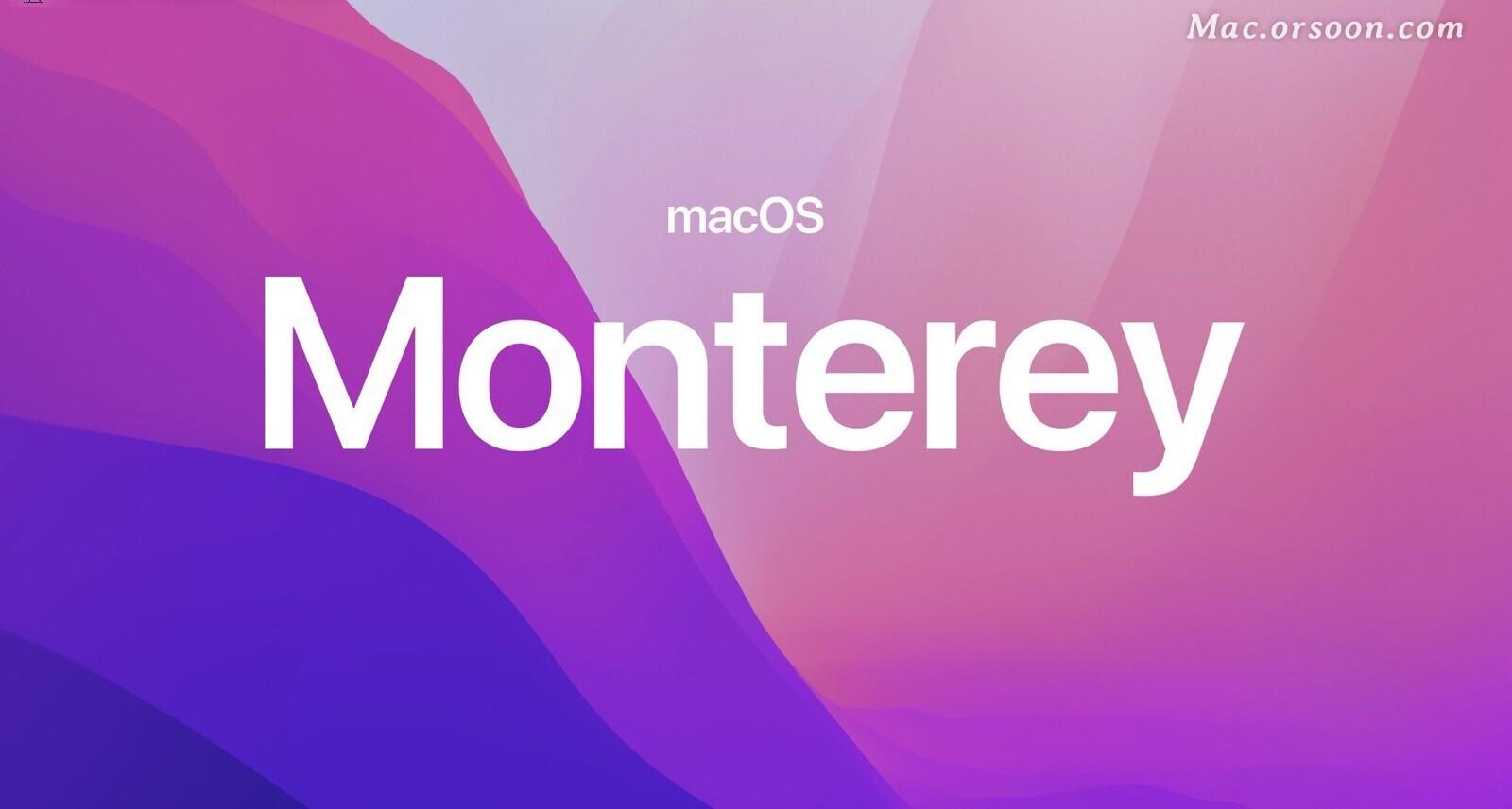 macOS monterey 12系统完整离线pkg安装包 v12.7正式版