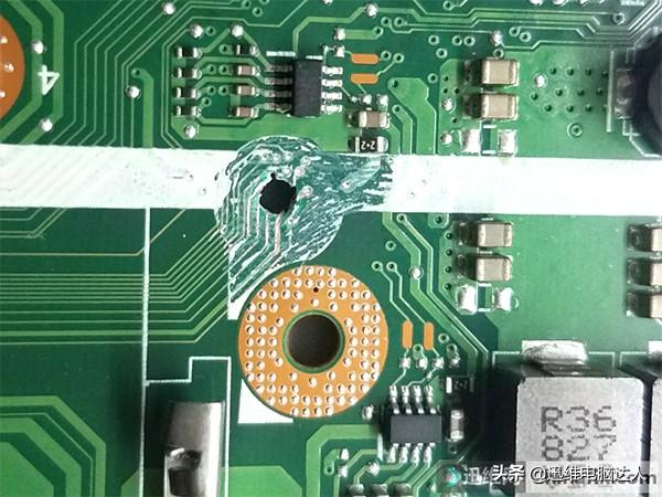 华硕Y5000U自行升级内存上错螺丝，售后拒保，飞线维修立省千元