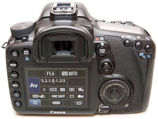 日积月累轻松学摄影-2 熟悉佳能7D背面必要按键