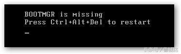 bootmgr is missing怎么解决（快速修复boot missing）