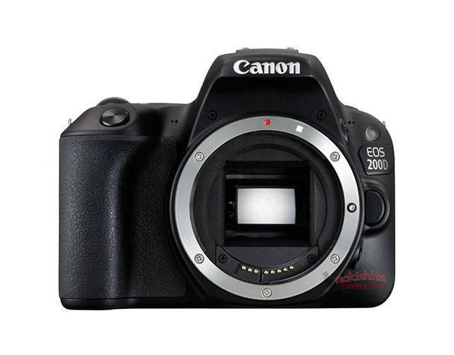 佳能200D单反外观图和参数信息泄露
