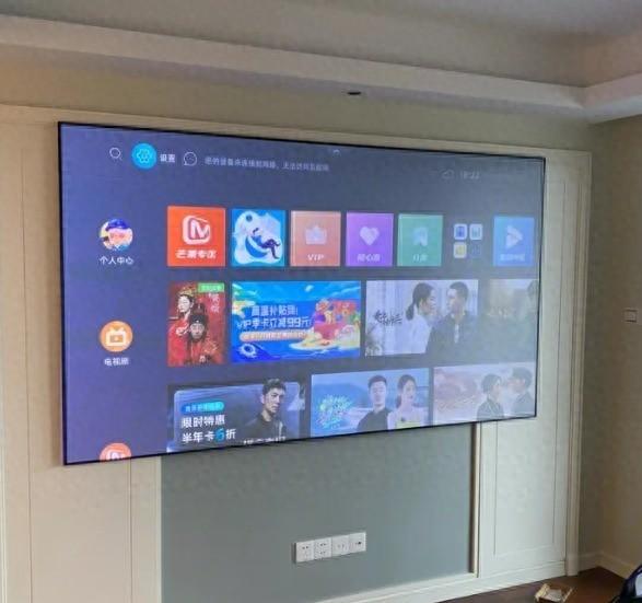 卧室配置投影幕布真的太香了!