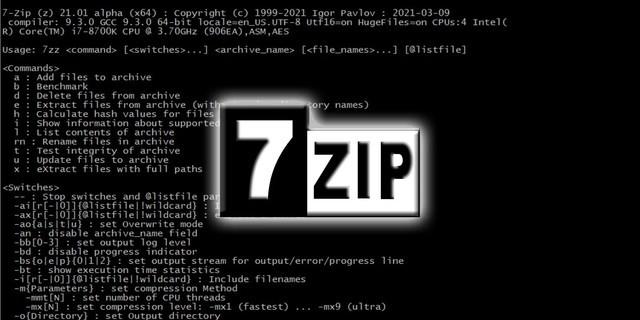 国产良心压缩软件7-Zip更新：体积仅1.5MB，依然免费