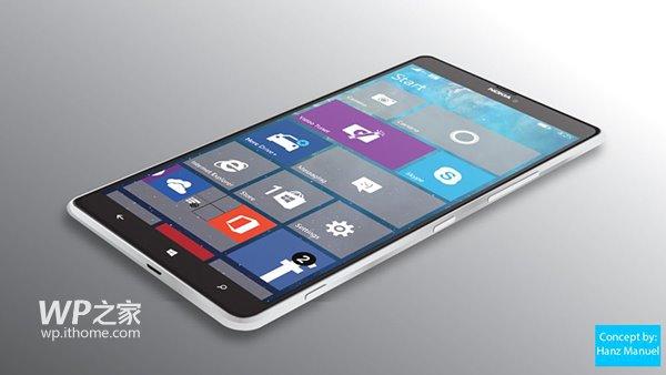 Win10/WP10版Lumia1530概念机:新设计、新镜头