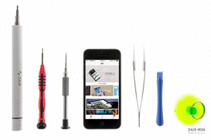 拆修系列 iPhone 5c | 多彩后壳，想要换你不容易