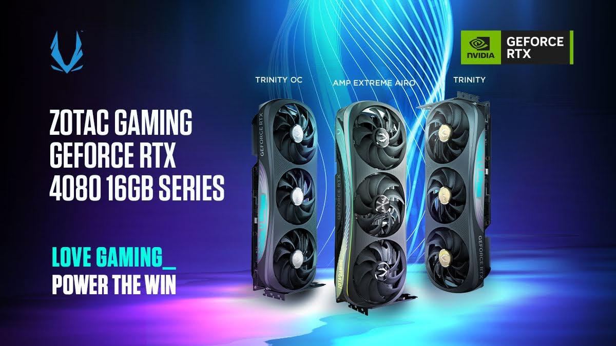 索泰 RTX 4080 显卡公布，可选三款型号