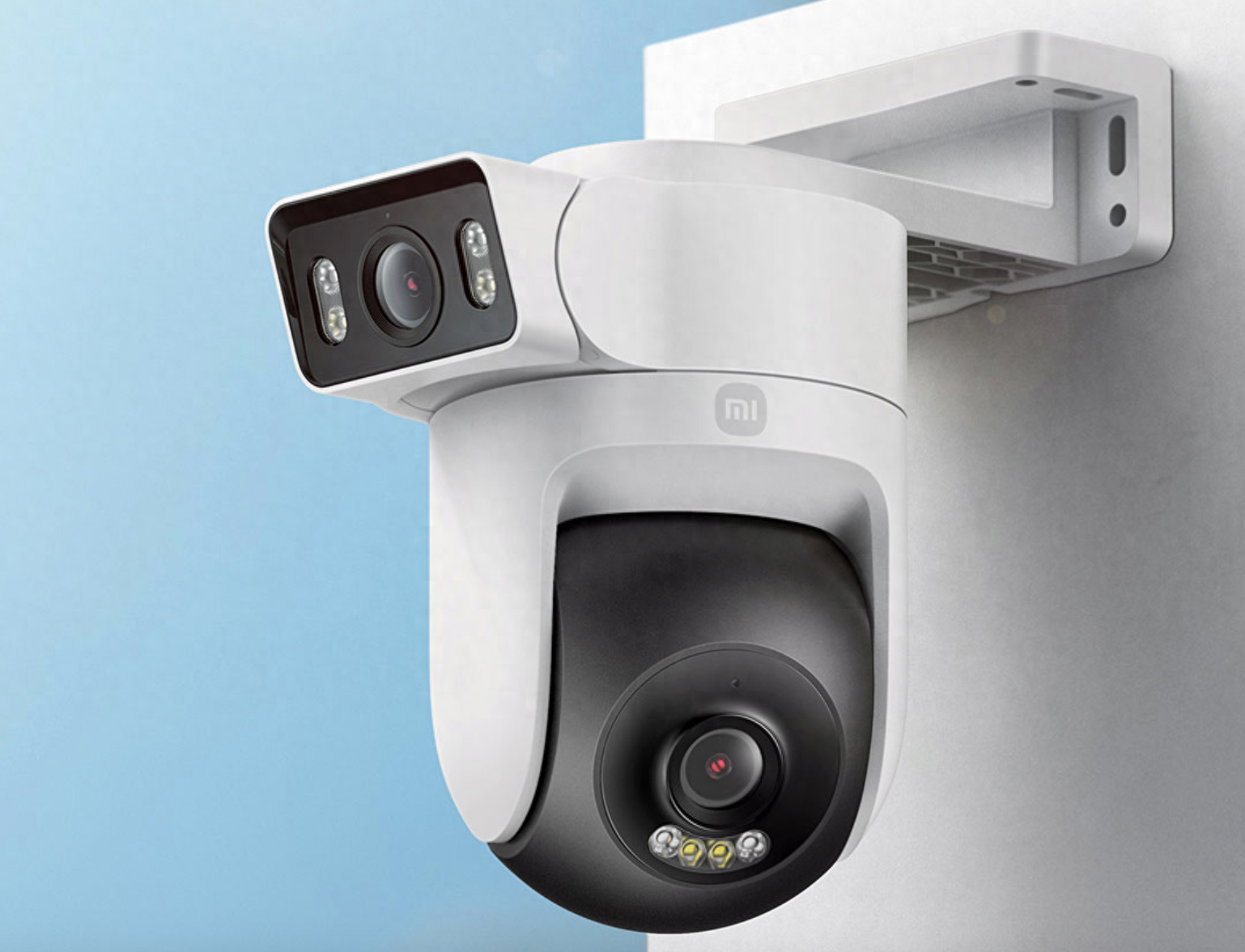 双 400 万高清记录，小米室外摄像机 CW500 双摄版上架