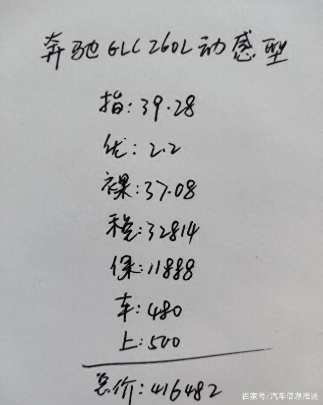 奔驰GLC 260L落地416482元贵吗？它比汉兰达好吗？看完就明白了！