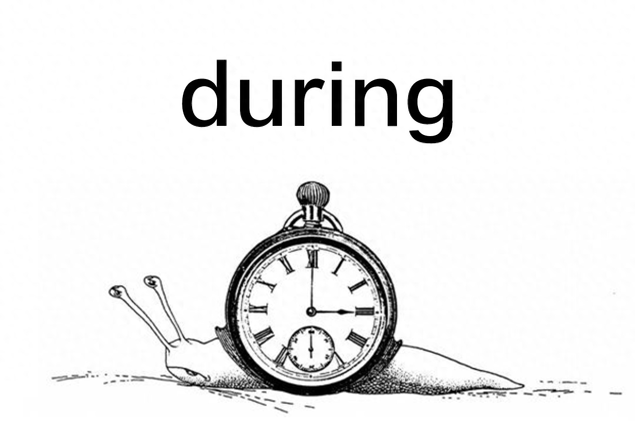 你知道口语常用介词during的用法有哪些吗?