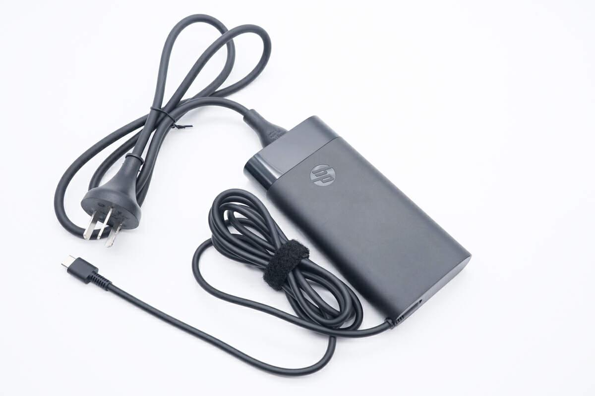 一体式Type-C线材,支持PD快充,惠普90W Type-C笔记本适配器评测