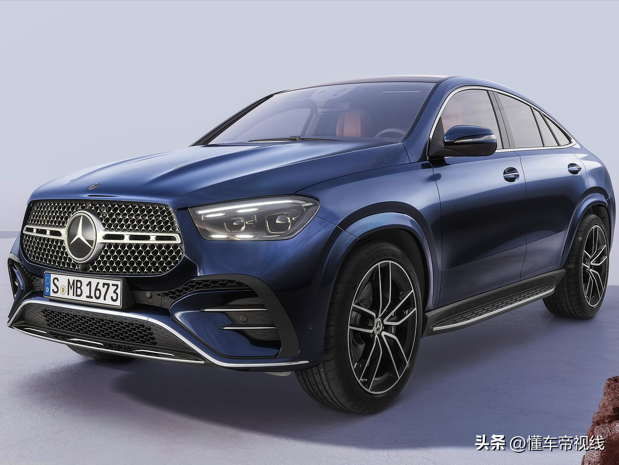 新车 | 约74万元起，新款奔驰GLE轿跑海外上市，选它还是宝马X6？