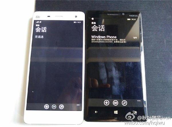 刷了Win10手机系统的小米4 遇上Lumia930