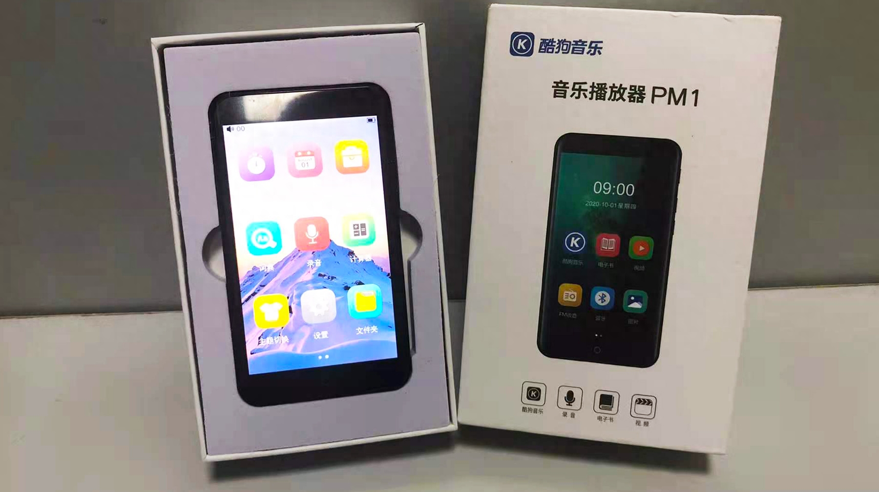 MP4播放器新颜值代表，二手酷狗PM1体验，超清屏幕看什么都舒服