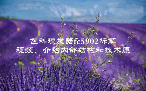 飞科理发器fc5902拆解视频，介绍内部结构和技术原理