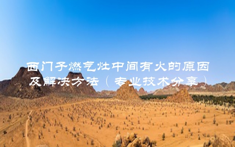 西门子燃气灶中间有火的原因及解决方法（专业技术分享）