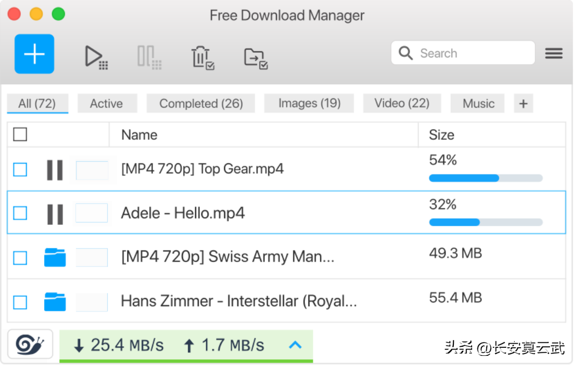 经验分享(二)MacOs系统必装!FDM 下载工具(比迅雷强大)