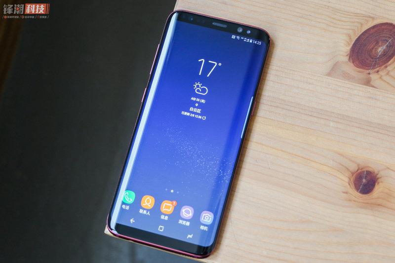 优雅之美更无边界：三星Galaxy S8 勃艮第红 真机图赏