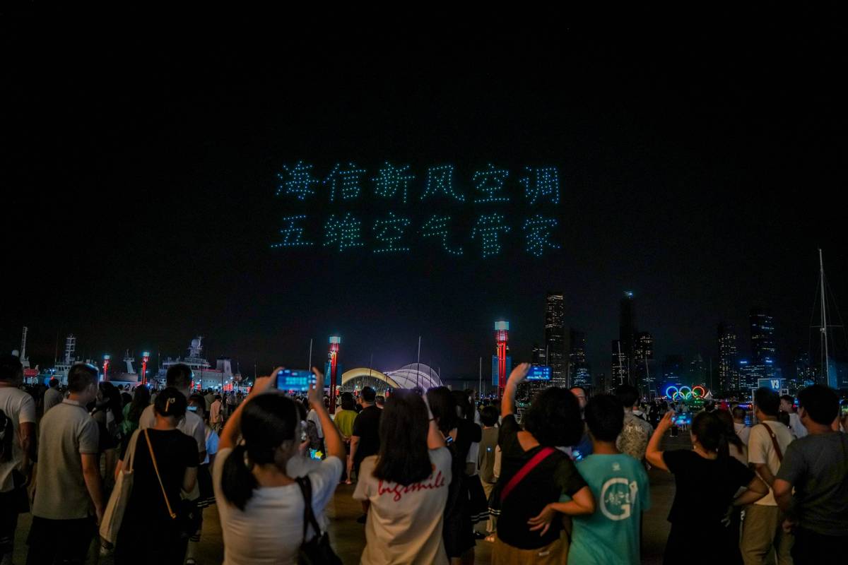 海信新风空调亮相“青岛品牌日”,收割“迷妹”开启新风追星现场!