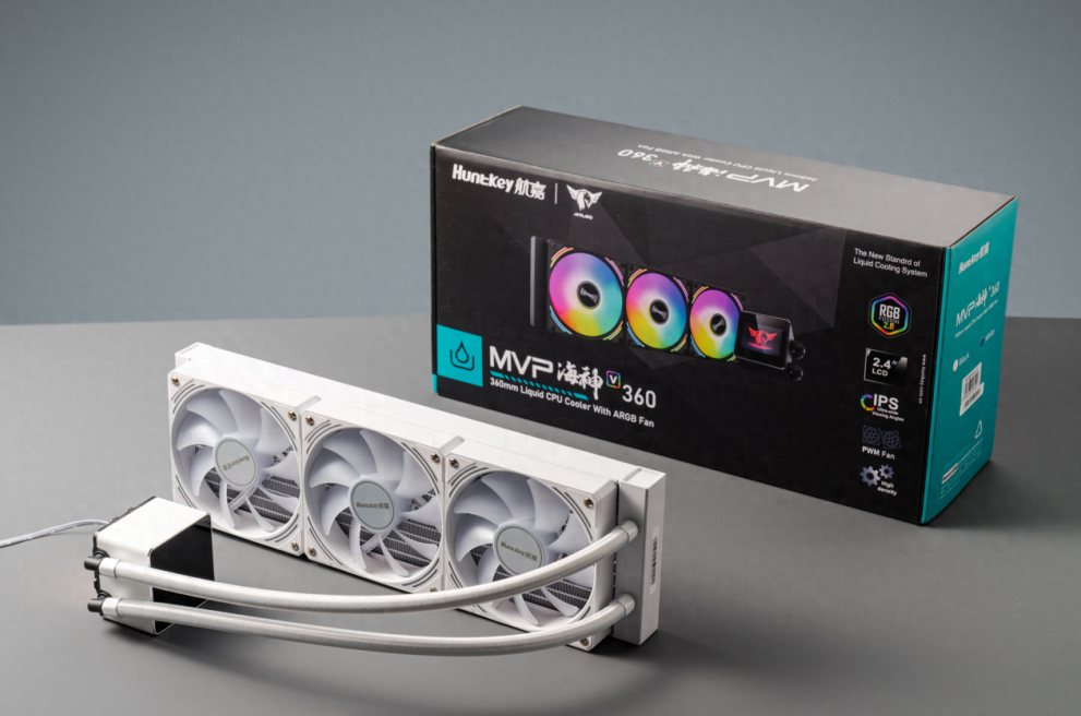 升级IPS屏幕,视觉更炫酷!航嘉MVP海神V360一体式水冷散热器测评