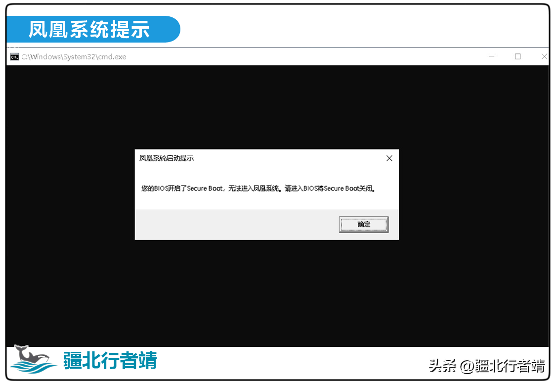凤凰系统“BIOS开启了Secure Boot，无法进入凤凰系统”，问题修复