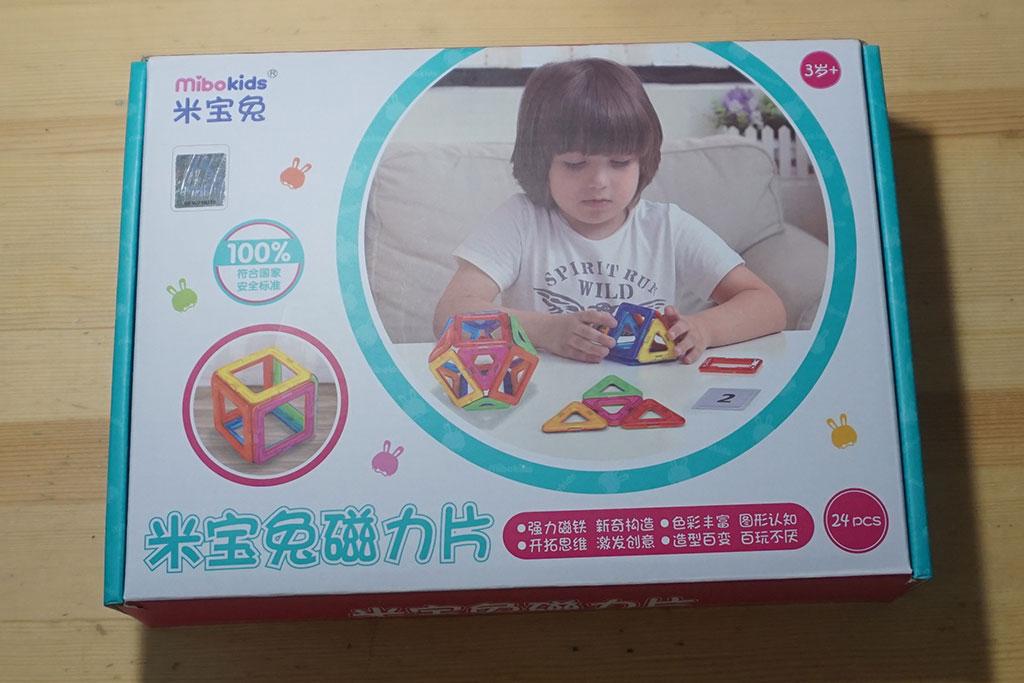 3D立体积木，米宝兔百变磁力片