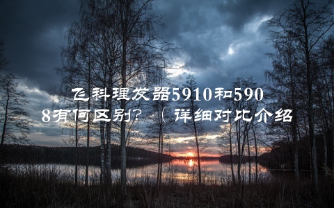 飞科理发器5910和5908有何区别？（详细对比介绍）