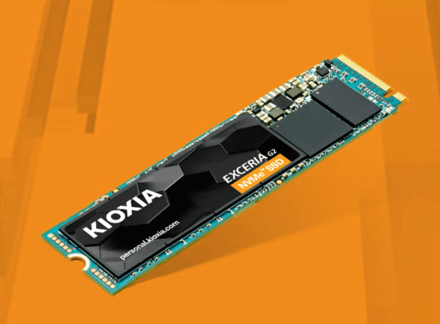 铠侠500GB NVMe M.2接口SSD固态硬盘349元