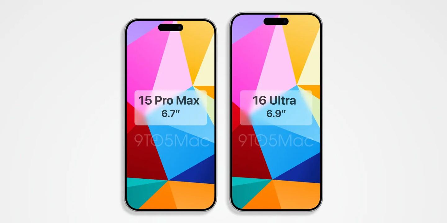古尔曼确认爆料：苹果iPhone 16 Pro机型为6.3/6.9英寸