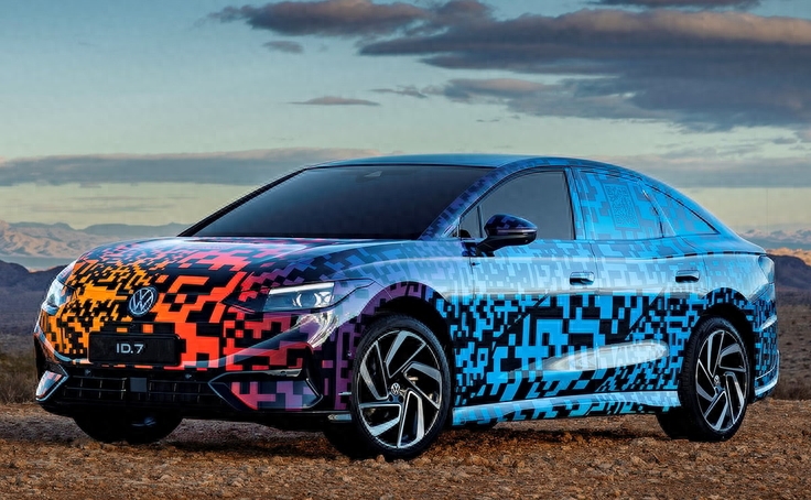 大众ID.7亮相 2023 CES展