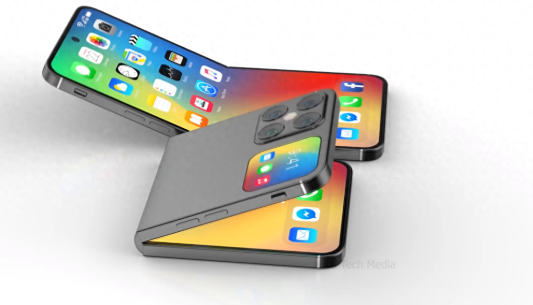 留给国产的时间不多了，苹果折叠屏手机专利曝光，功能明显先进