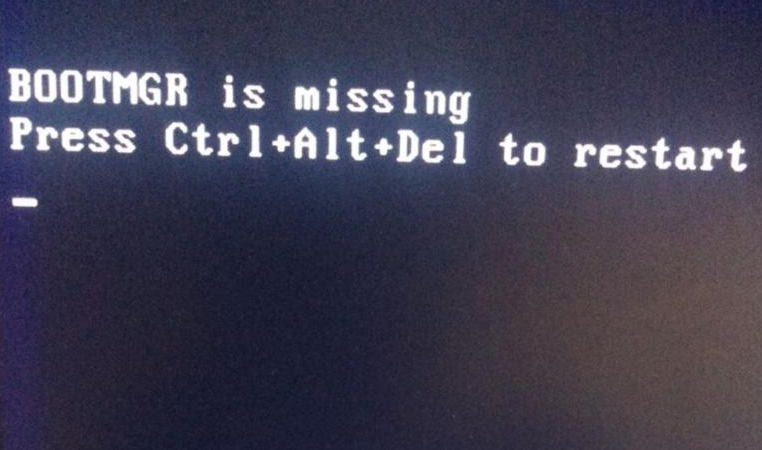 教你电脑开机显示bootmgr is missing解决方法