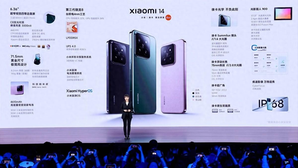 同系竞争，该买小米13还是小米14？看看这些升级值不值500元