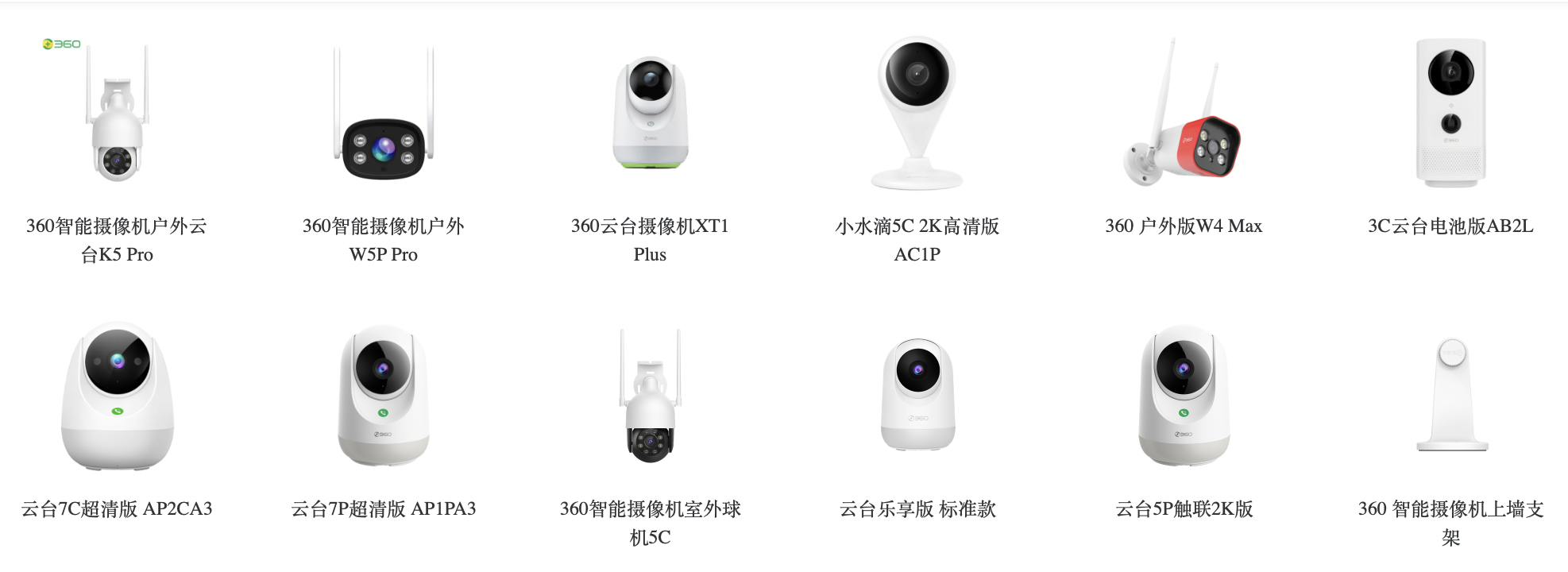 家用摄像头选购指南。360、小米、萤石2K云台摄像头实测对比