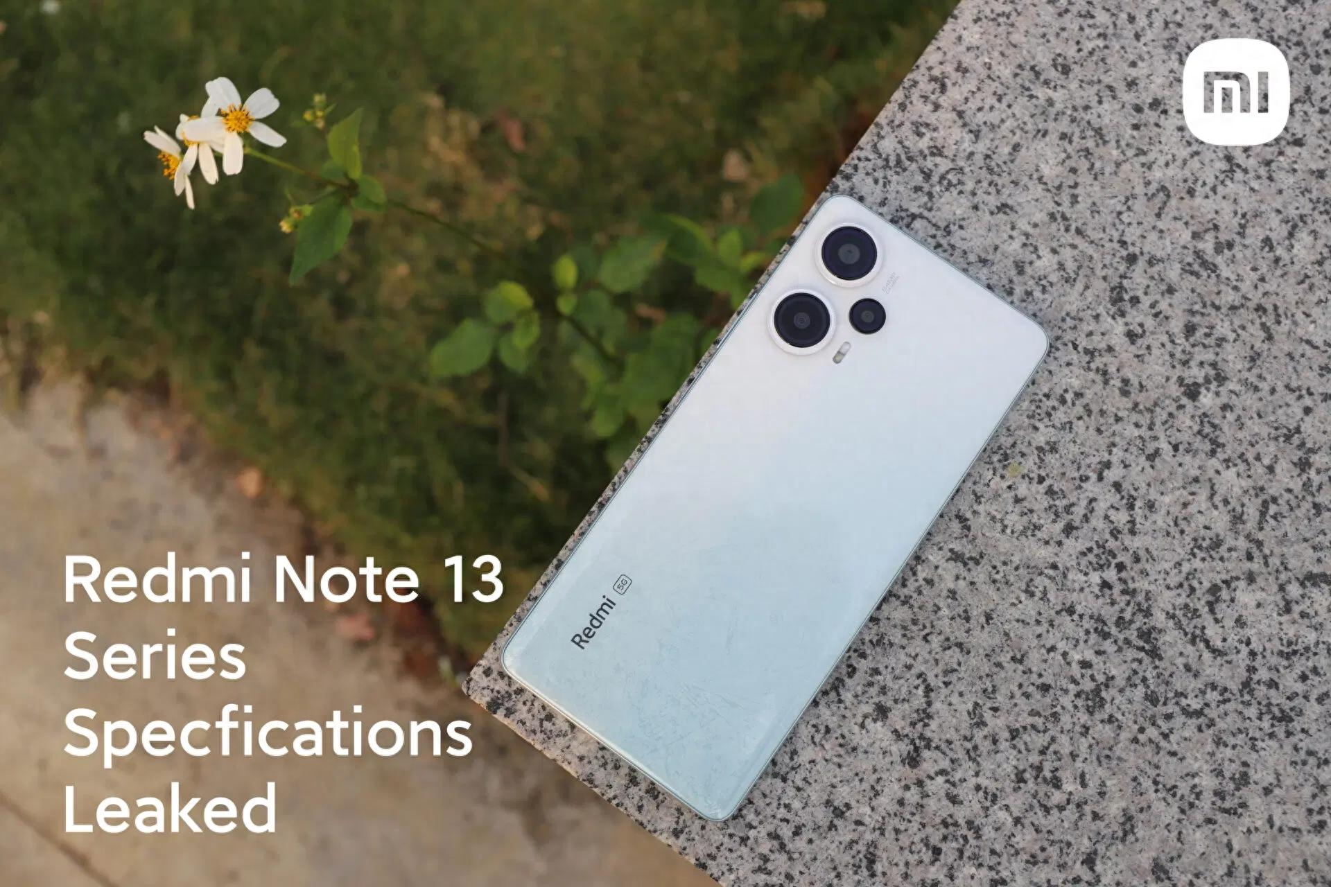 小米Redmi Note 13系列手机规格曝光